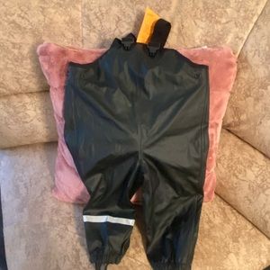 Rain baby overall pants sz 2 NWT